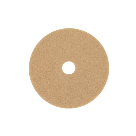 3M 3M Tan Burnish Pad 20", PK5 3400-20